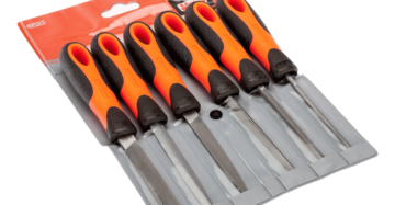 Limas con empuñadura de 4", 6pz Bahco