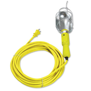 Lampara con extension electrica para mecanico de 15m x 110v Surtek