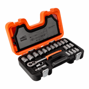 Dados y accesorios m1/2", 24pz Bahco