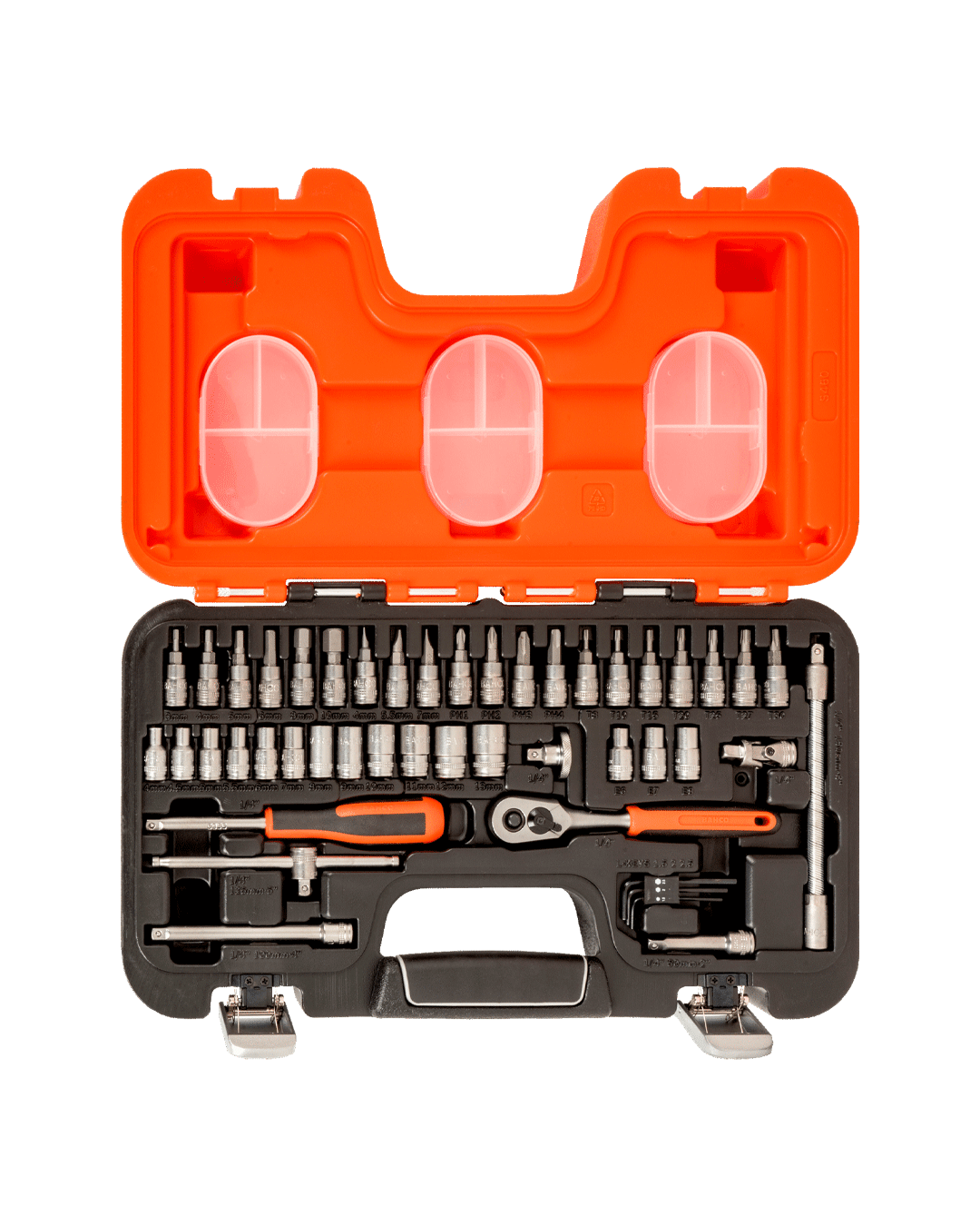 Dados y accesorios m1/4", 46pz Bahco - Image 3