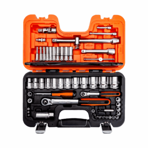 Dados y accesorios m1/4" y 1/2", 56pz Bahco
