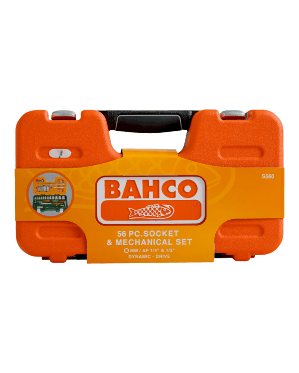 Dados y accesorios m1/4" y 1/2", 56pz Bahco - Image 2