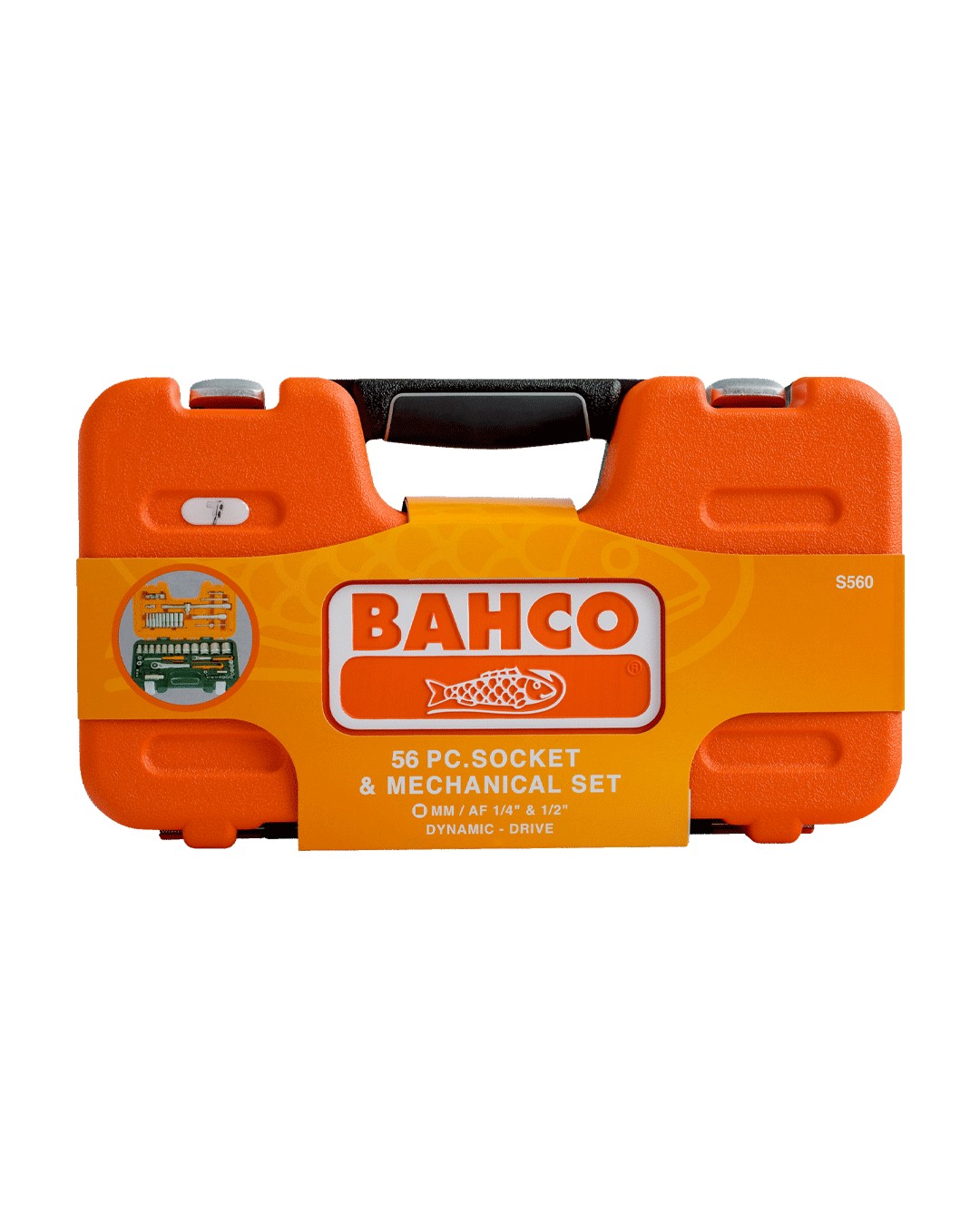 Dados y accesorios m1/4" y 1/2", 56pz Bahco - Image 2