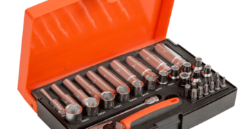 Dados y accesorios m1/4", 37pz Bahco