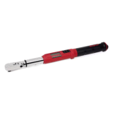 Llave de torque digital Snap-on ATECH2F125RB TechAngle® de cabeza flexible 3/8" color rojo.