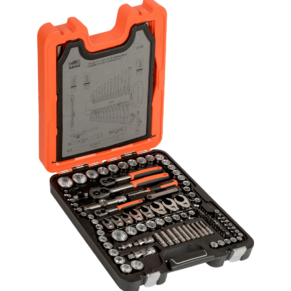 Dados y accesorios m1/4", 3/8 y 1/2", 138pz Bahco