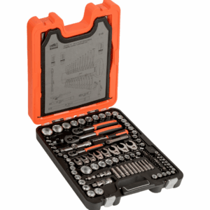 Dados y accesorios m1/4", 3/8 y 1/2", 138pz Bahco