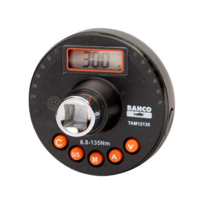 Adaptador de torque y angulo m3/8", 6.8-135nm (5-100ft-lb) (0-360°) Bahco
