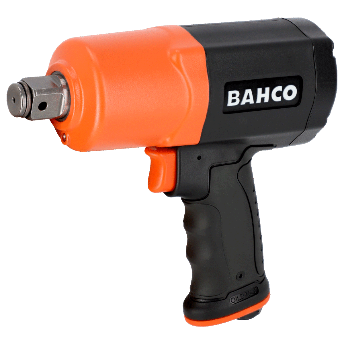 Llave de impacto neumática Bahco BP817S de 3/4 pulgadas con mecanismo de doble martillo.