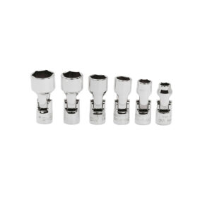 Dados universales m1/4", 1/4" - 9/16", 6pt, 6pzs – Snap-on