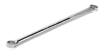 Llave de corona estriada Snap-on XBM2224A con offset de 15° y doble extremo SAE