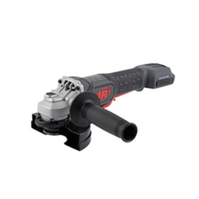 Amoladora angular inalámbrica Ingersoll Rand G5351 IQV20 sobre fondo blanco