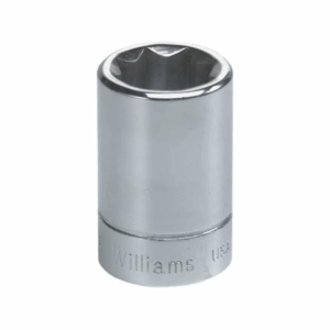 Dado m3/8", 1", 6pt, largo Williams