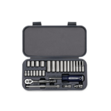 Dados y accesorios m1/4", 4 a 14mm, 6pt, 27pzs Blue-Point