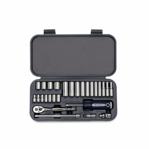 Dados y accesorios m1/4", 4 a 14mm, 6pt, 27pzs Blue-Point