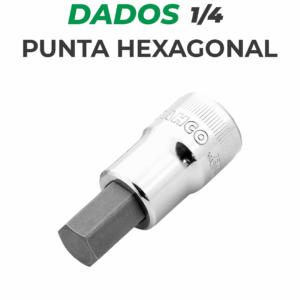 Dados punta hexagonal 1/4