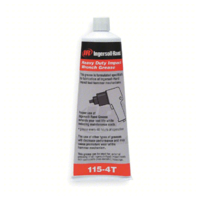 Grasa lubricante Ingersoll Rand Tipo 115 sobre fondo blanco.