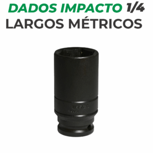 Dados de impacto largos métricos mando 1/4