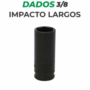 Dados de impacto largos 3/8