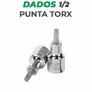 Dados punta torx 1/2