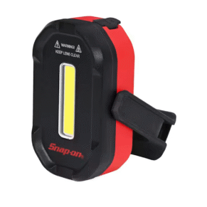 Lámpara de trabajo Snap-on ECPRH108 roja de 1.000 lúmenes vista lateral.