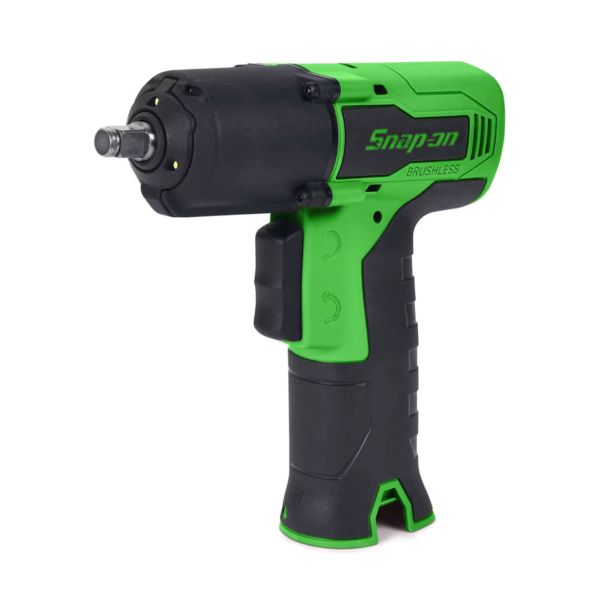 pistola de impacto Snap-on CT861GDB, 14.4V y 3/8", motor brushless en acabado verde — solo herramienta.
