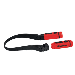 lampara de cuello Snap-on ECHDD012AR recargable de 300 lúmenes con dos luces magnéticas removibles