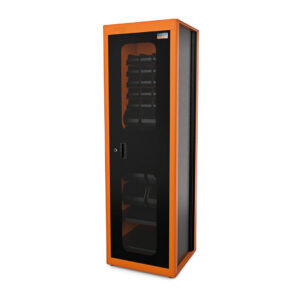 Armário para Herramientas con 1 Puerta, 29 Cubetas BIN y Pantallas Tramontina PRO