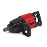 pistola de impacto Snap-on PT2500 de 1" para servicio pesado, color rojo, con 2.500 ft-lb de torque y mango lateral