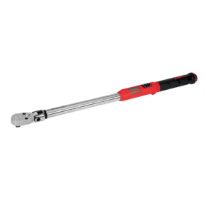 Torquímetro electrónico Snap-on ATECH3F250RB TechAngle de 1/2" con cabeza flexible, rango 12.5–250 ft-lb