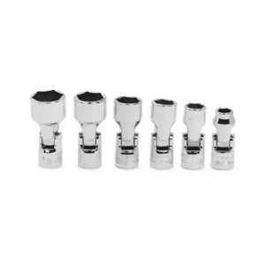 Dados universales M1/4", 1/4" a 9/16", 6 pt, 6 pzs Snap-on