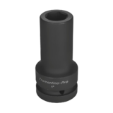 Dado M1", 24 mm, 6 pt, impacto, largo Tramontina Pro