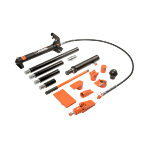 Porto Power de 10 ton con accesorios Bahco