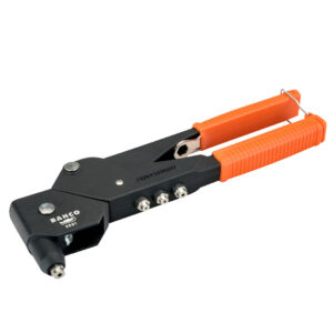 Remachadora manual de 3/32", 1/8", 5/32" y 3/16", cabeza flexible Bahco