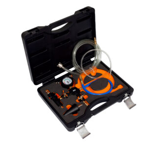 Purgador y cargador de líquido de frenos con tanque de 1.5 y 0.6 L Bahco