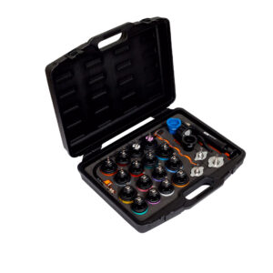 Comprobador de fugas de radiador 24 pzs Bahco