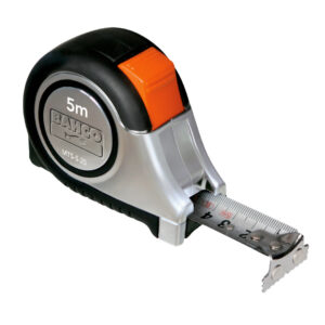 Flexómetro de 5 m x 25 mm, magnético, cinta inox Bahco