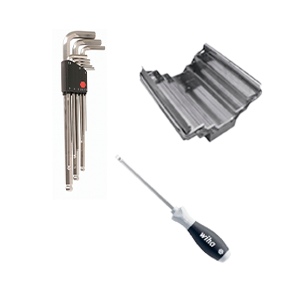 Herramienta de acero inoxidable