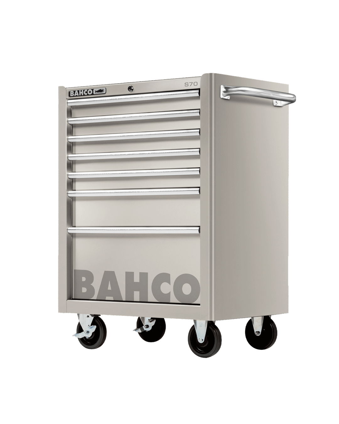 7 dr trolley-stainless steel Bahco