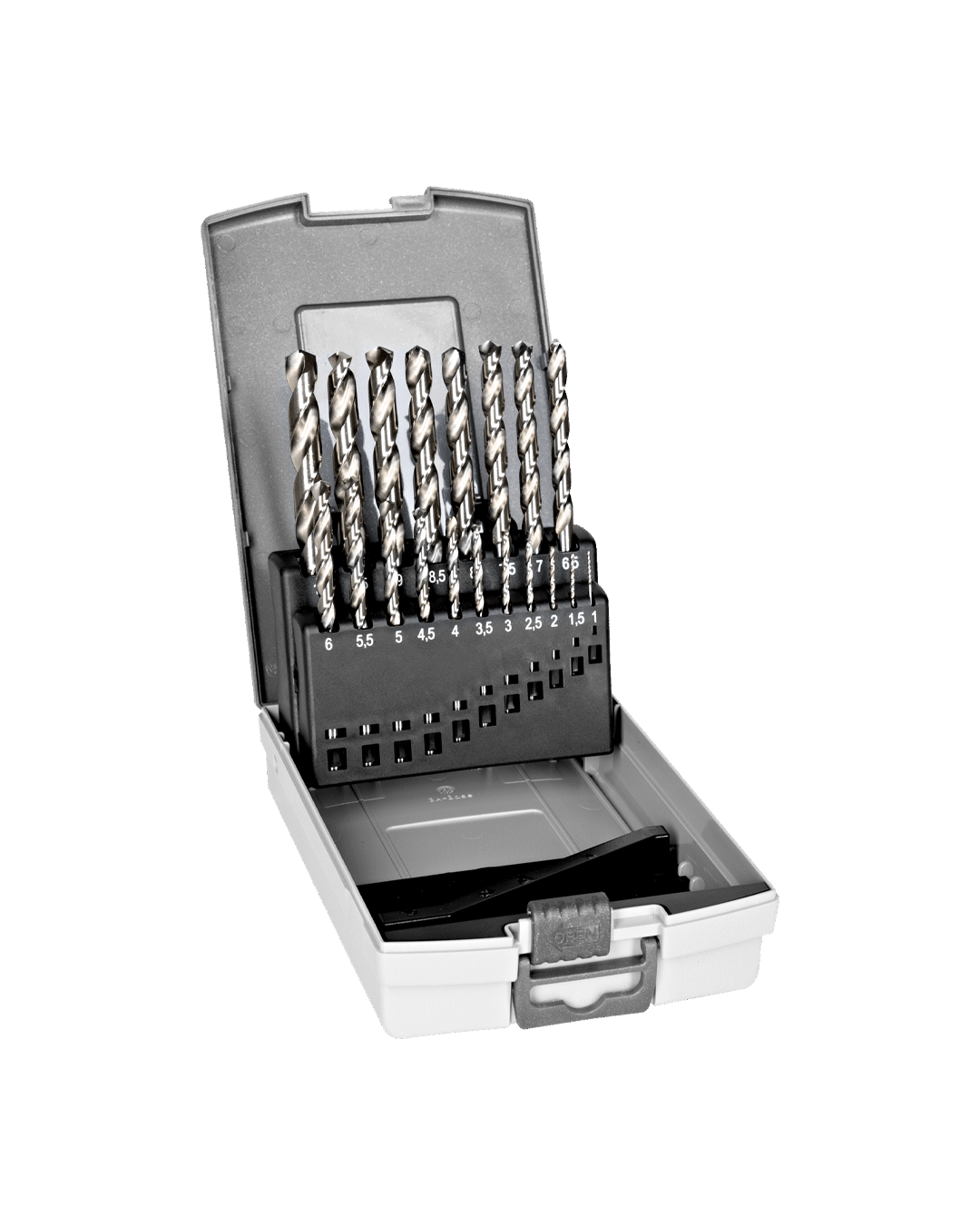 Juego de brocas HSS-G en caja plástica, 1-10 mm Bahco