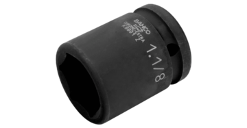 Dados de impacto de 3/4", perfil hexagonal imperial Bahco