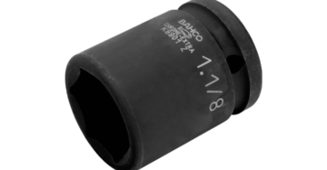 Dado de impacto cortos 3/4" Bahco